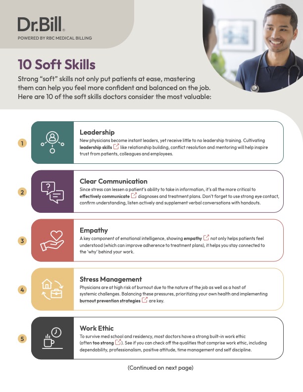 10 Soft Skills for Every Physician | Dr.Bill