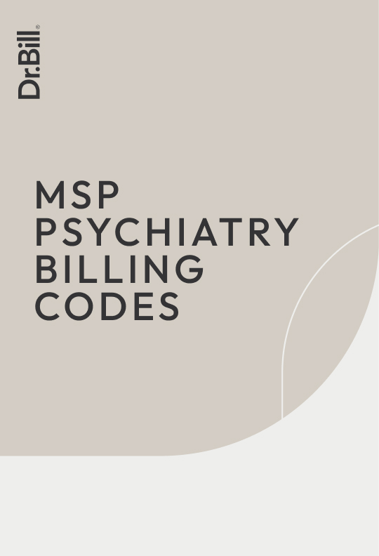 MSP Psychiatry Billing Codes