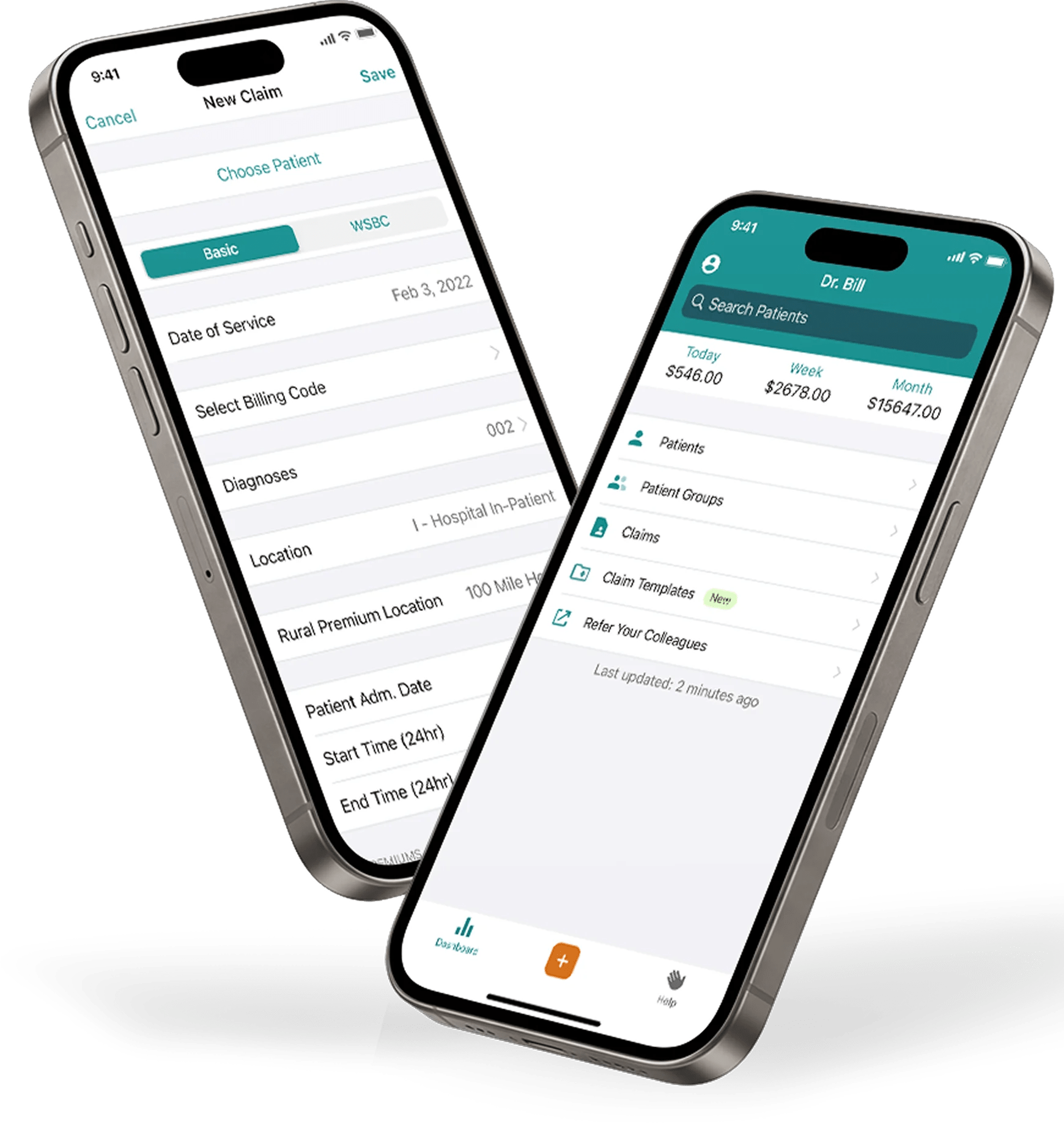 Dr. Bill mobile app